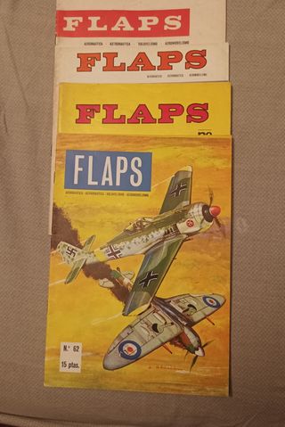 4 Revistas FLAPS años 70