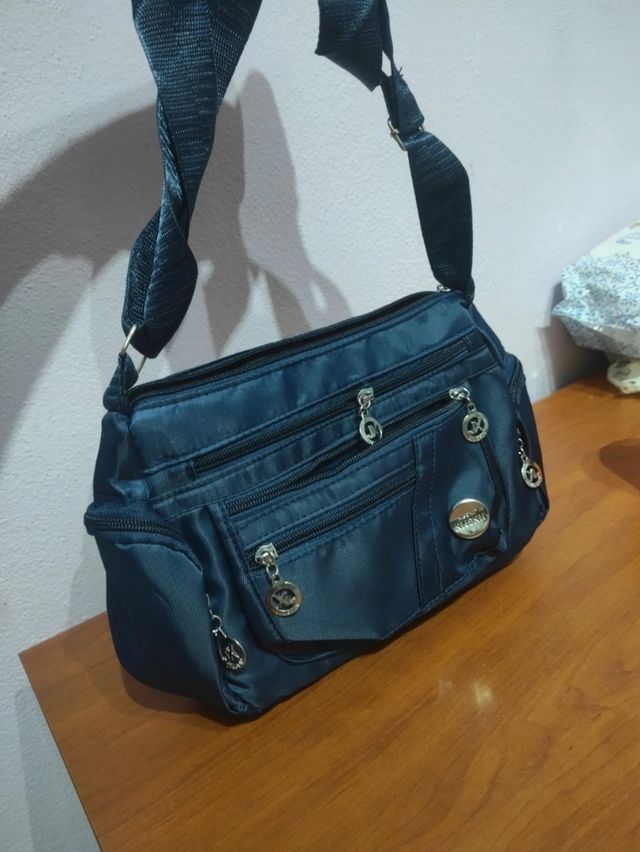 Borsetta Jingpin blu