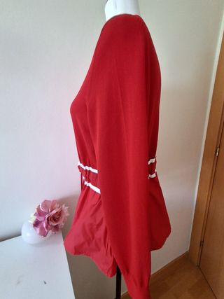 Chaqueta roja Purificación García