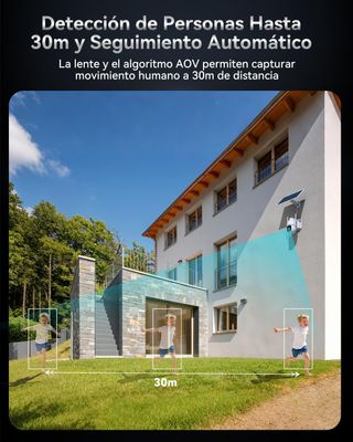 Cámara Seguridad 24/7 - SIM 4G - Batería 15600mAh