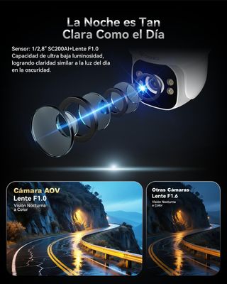 Cámara Seguridad 24/7 - SIM 4G - Batería 15600mAh