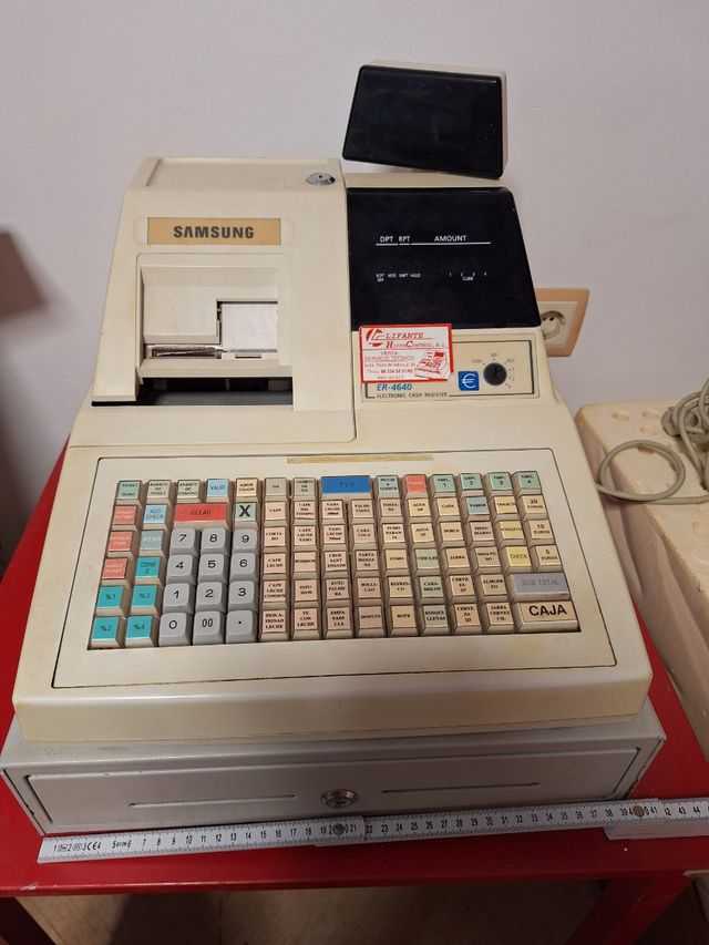 Caja registradora Samsung ER-4640