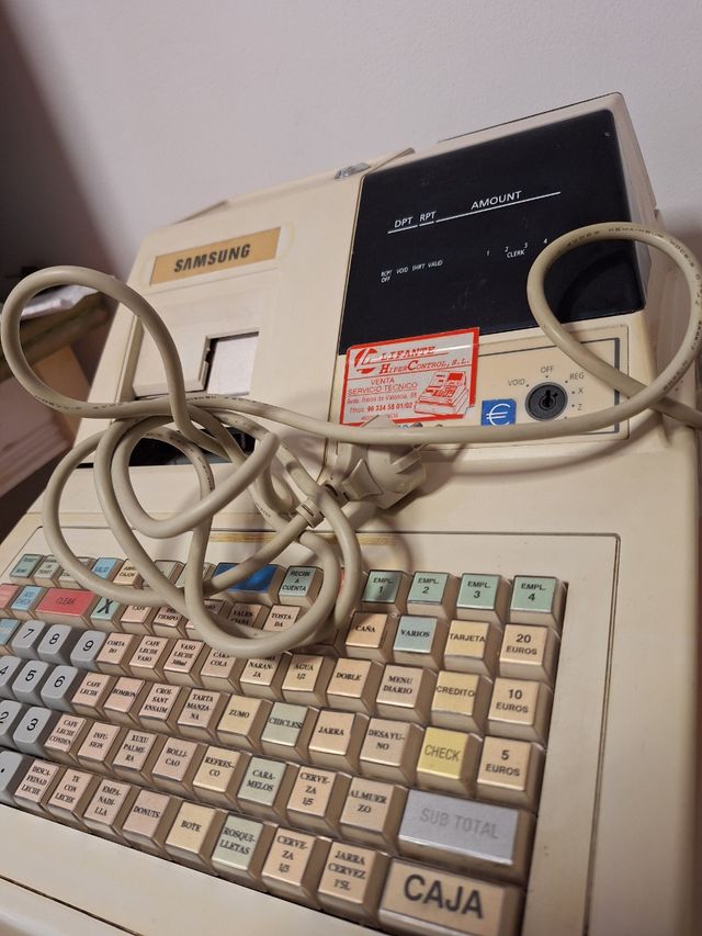 Caja registradora Samsung ER-4640