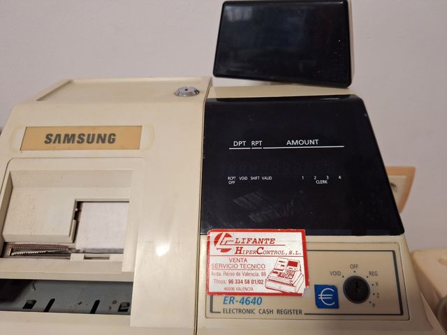 Caja registradora Samsung ER-4640