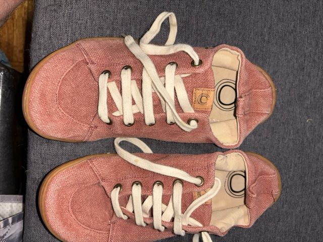 Zapatillas mukishoes rojas, talla 39