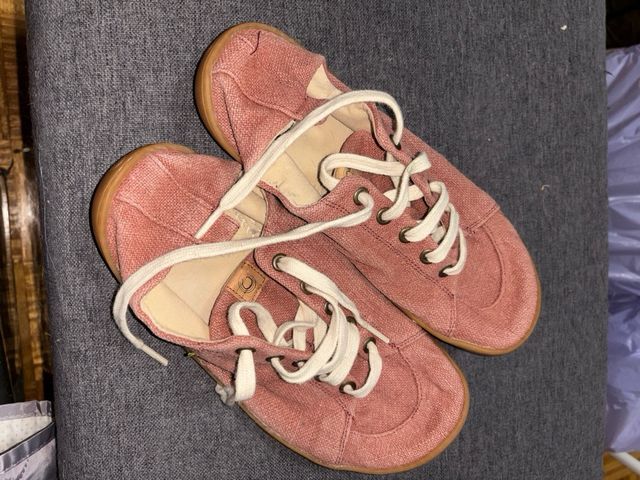 Zapatillas mukishoes rojas, talla 39