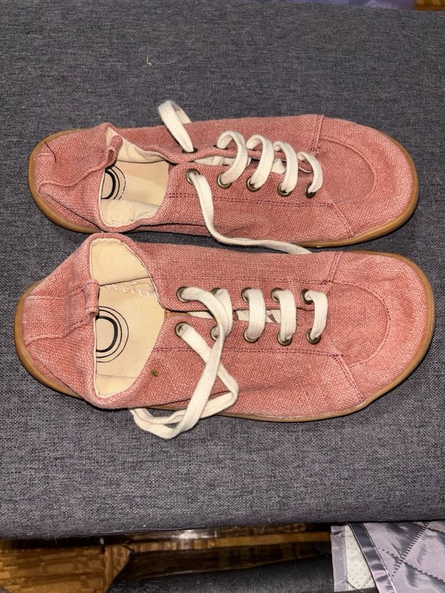 Zapatillas mukishoes rojas, talla 39