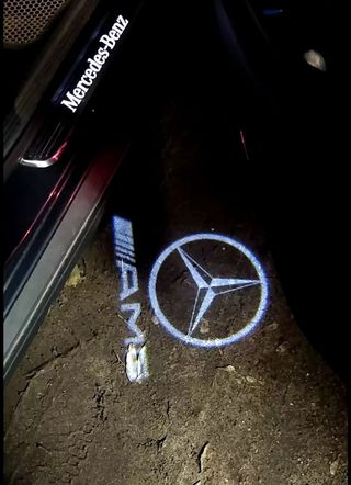 MERCEDES BENZ PROYECTORES LASER EMBLEMA AMG