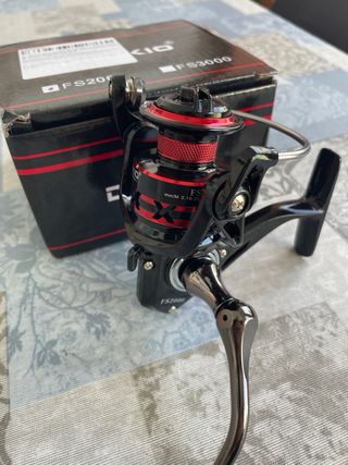 Kit Pesca Spinning: Caña + Carrete + trenzado