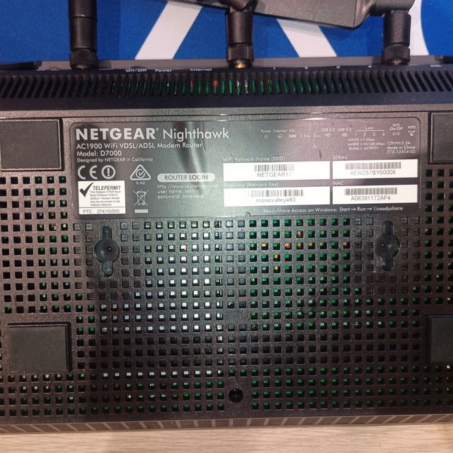 Router Netgear AC1900 WiFi