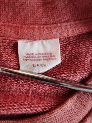 Sudadera Levi's roja talla S
