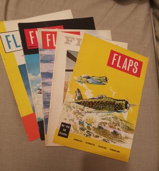 Varias (5) revistas aviones