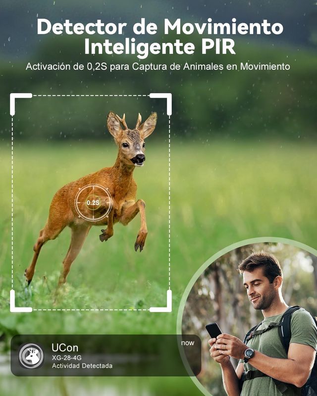 Cámara Caza XEGA Solar 4G SIM