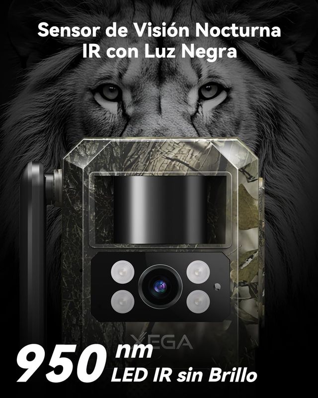 Cámara Caza XEGA Solar 4G SIM