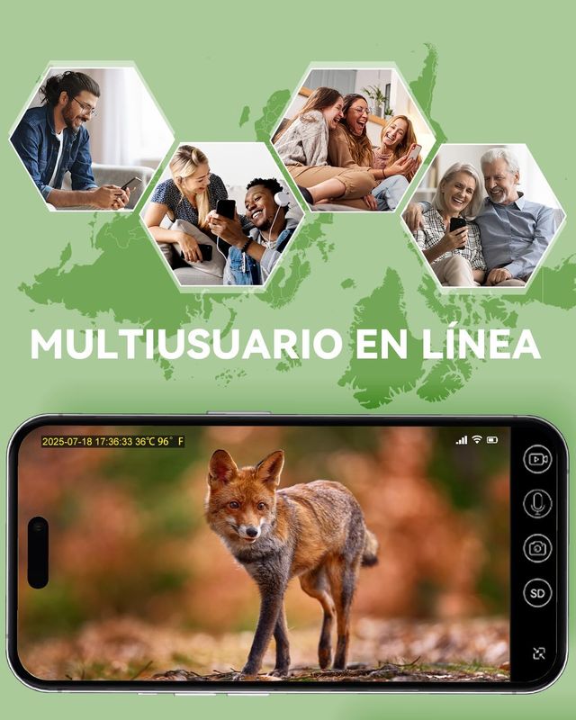 Cámara Caza XEGA Solar 4G SIM