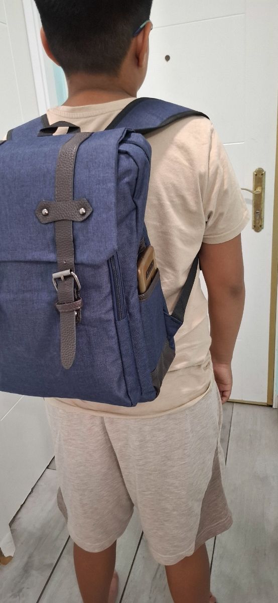 Mochila azul marino - Escolar