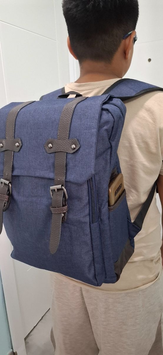Mochila azul marino - Escolar