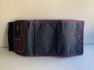 Bolsita piel marrón + monedero