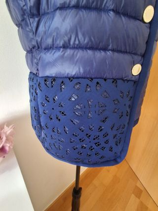 Chaqueta Purificación García azul marino 