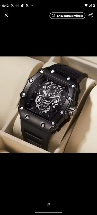 Relojes Hombre -  Dorado y Negro
