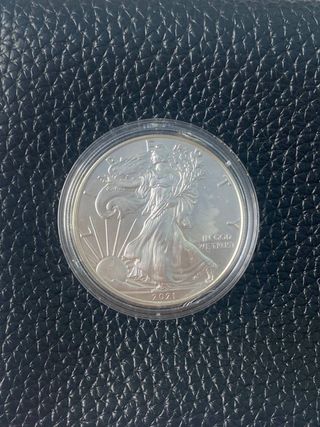 Moneda Plata American Eagle 2021