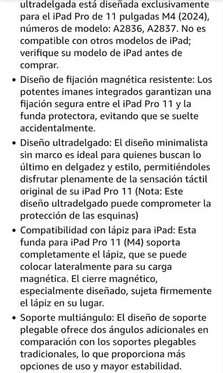 Funda iPad Pro 11"