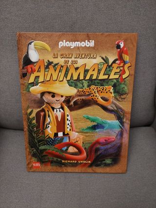 Libro Playmobil La Gran Aventura de los Animales. 