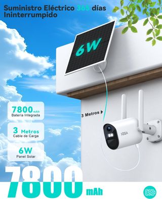 Cámara Seguridad Solar XEGA 4G