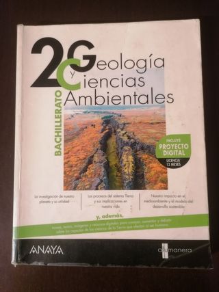 Geología y Ciencias Ambientales 2   