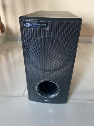 LG SHX56 Home Theater 430W Blu-ray con Subwoofer