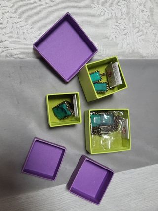 Joyas Cristian Lay - Dorado y Verde
