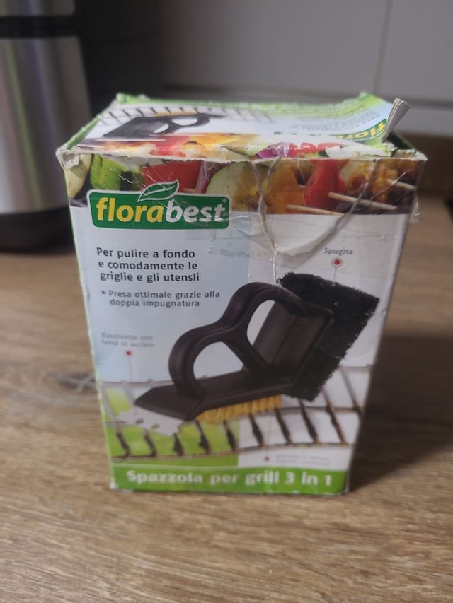 Limpiador grill 3 en 1 Florabest