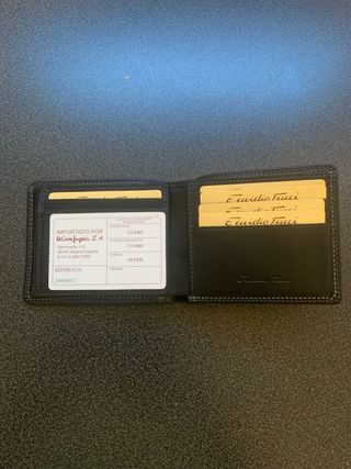 Cartera Emidio Tucci negra