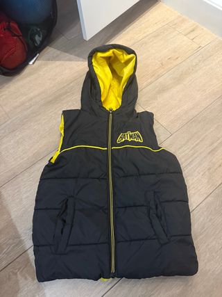 Chaleco acolchado Batman niño 128 cm talla 7-8 