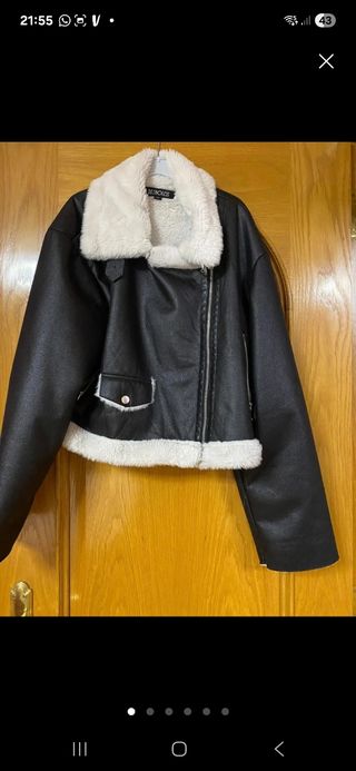 Chaqueta negra DUGNO LESS talla M