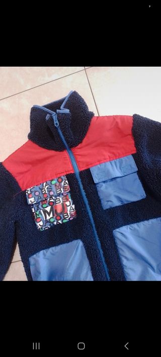 Giacca in pile Marc Jacobs bimbo