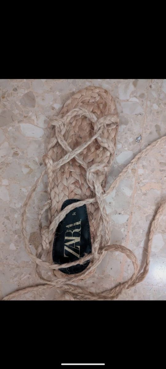 Sandalias Zara beige - #37