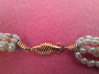 Collar de 5 hileras de perlas