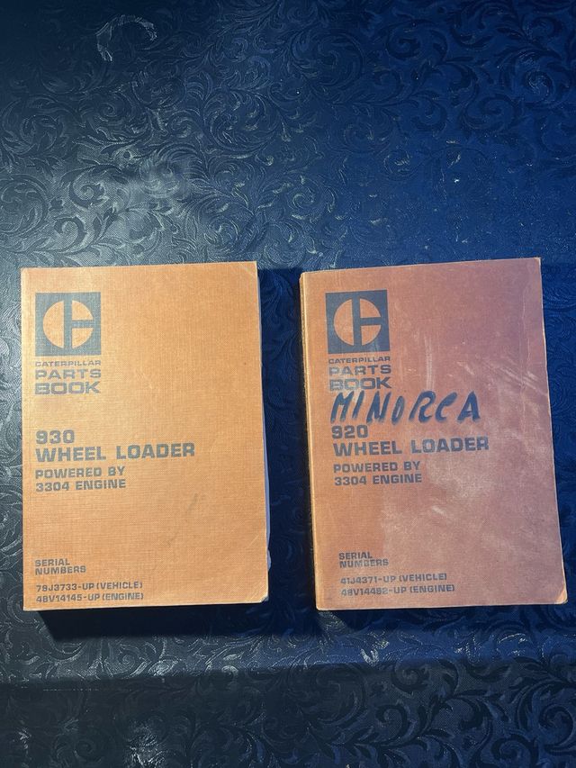 Libri Ricambi Caterpillar 920-930