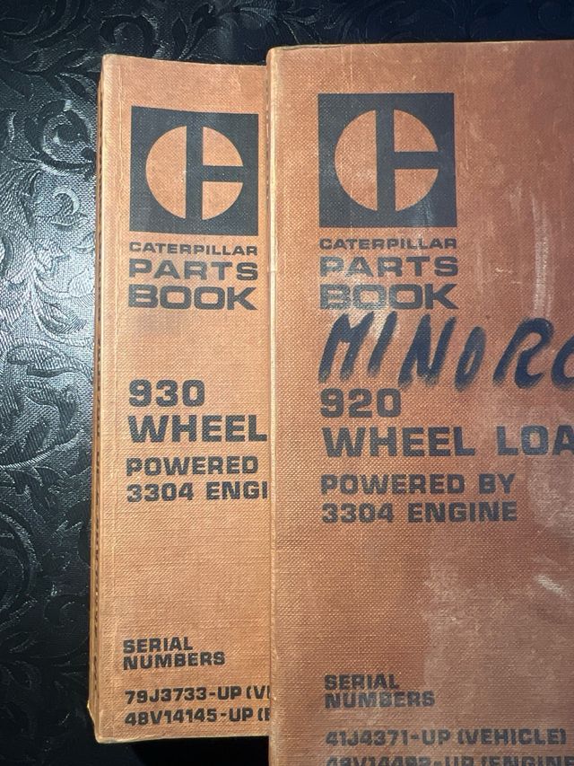 Libri Ricambi Caterpillar 920-930