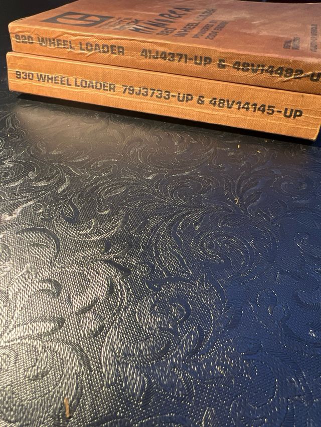 Libri Ricambi Caterpillar 920-930