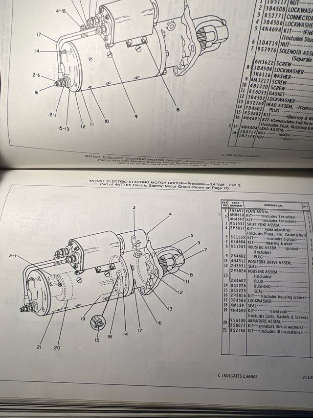 Libri Ricambi Caterpillar 920-930