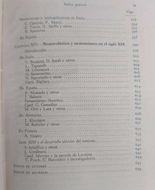 Historia de la Filosofía (vol. V)