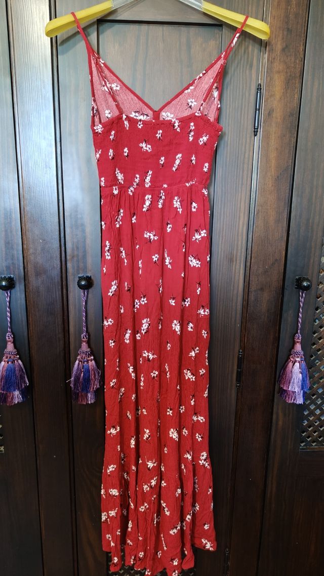 Vestido Stradivarius rojo - Talla S