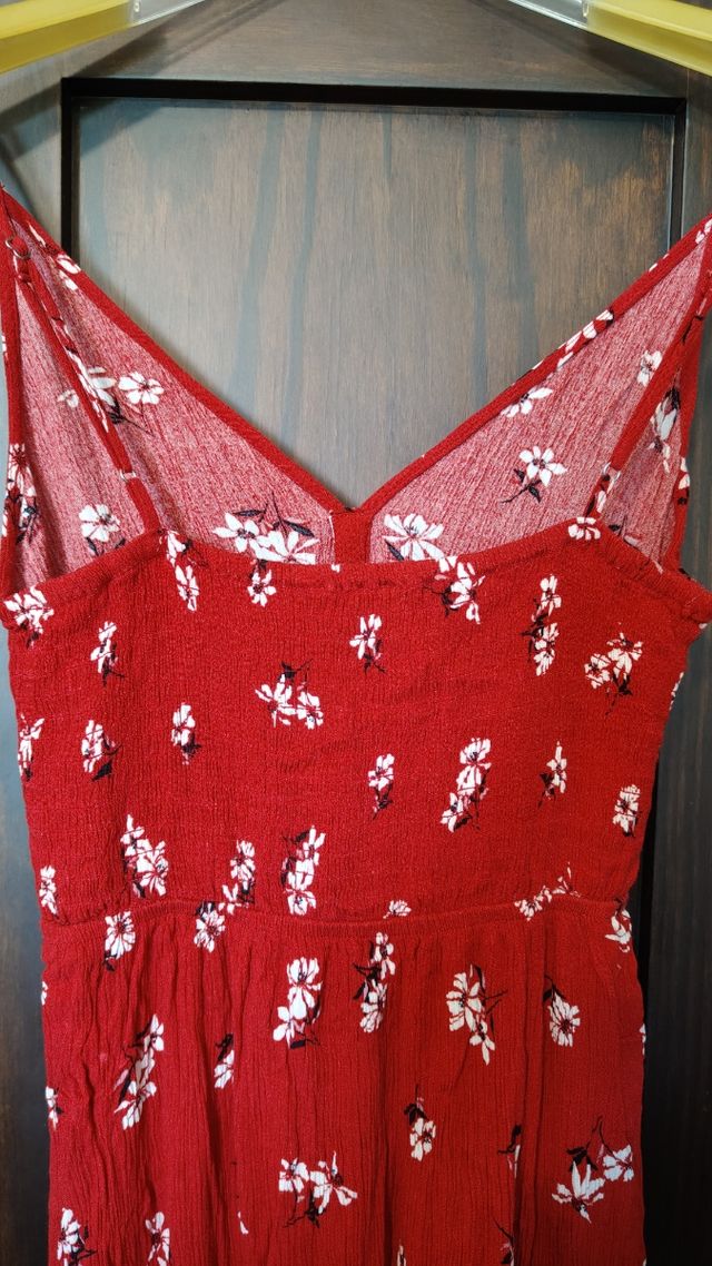 Vestido Stradivarius rojo - Talla S