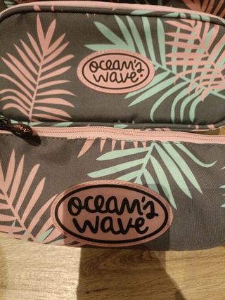 Mochila Ocean's Wave + estuches