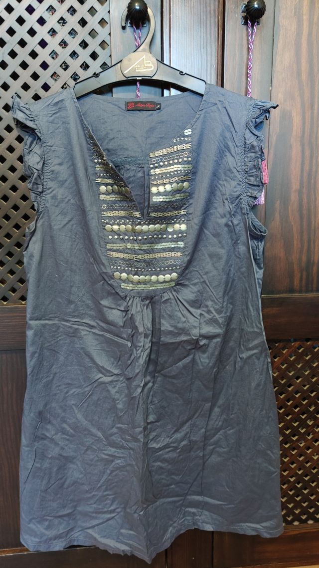 Vestido gris - Talla única