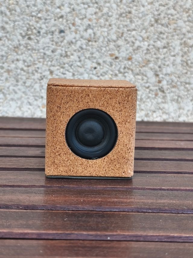 Altavoz Bluetooth 3W de corcho