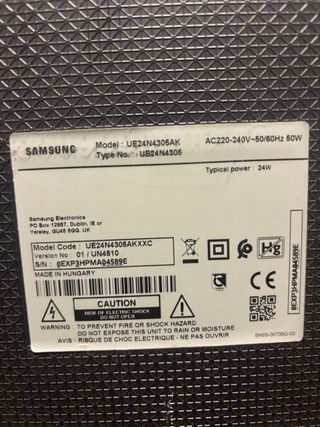 TV Samsung 24”Smart TV