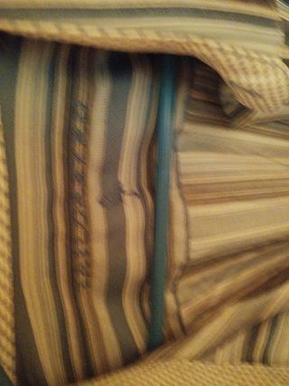Camisa hombre algodón XL - rayas 